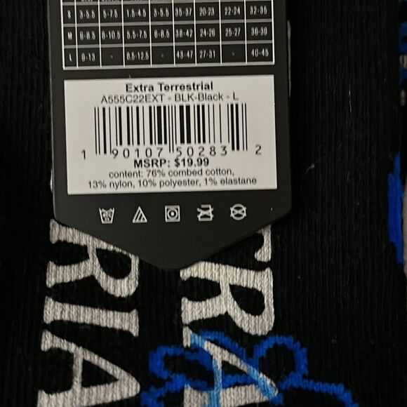 STANCE MEN’S CASUAL CREW HEIGHT SOCKS WITH INFIKNIT IN SIZE LARGE NWT - Picture 4 of 4